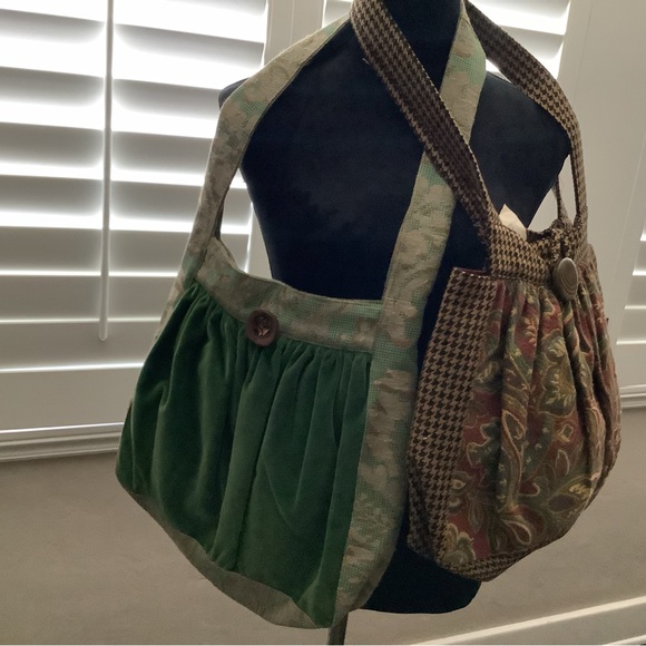 Vintage Multicolor Handbag / Tote Different Pattern CC ROSE MADE IN USA $33 each - Picture 6 of 8